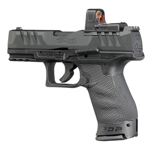 Walther PDP Compact 4 Zoll Set inkl. RDS 8 Red-Dot mit Metallschlitten CO2 BlowBack 6mm BB schwarz Bild 8