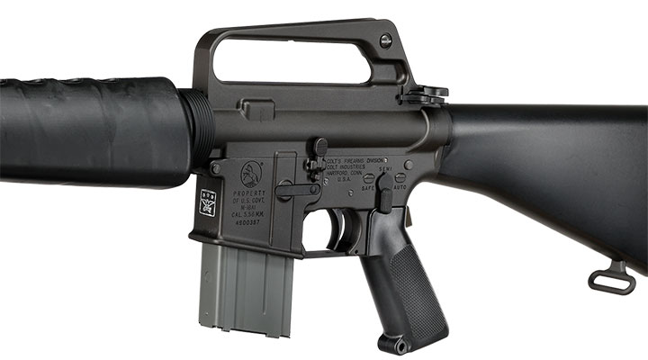 VFC Colt M16A1 Vollmetall Gas-Blow-Back 6mm BB schwarz Bild 6