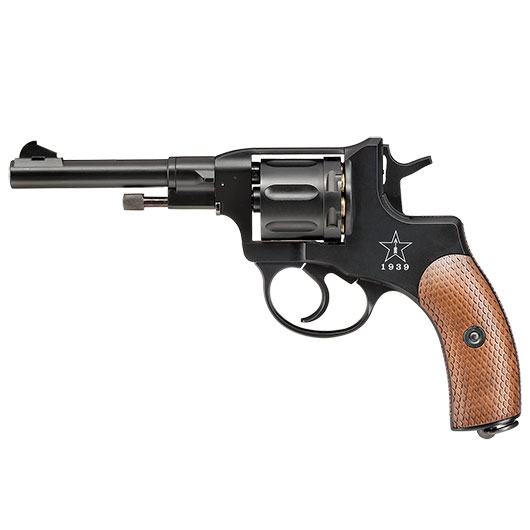 Gletcher NGT-F Revolver Vollmetall CO2 6mm BB schwarz Bild 1