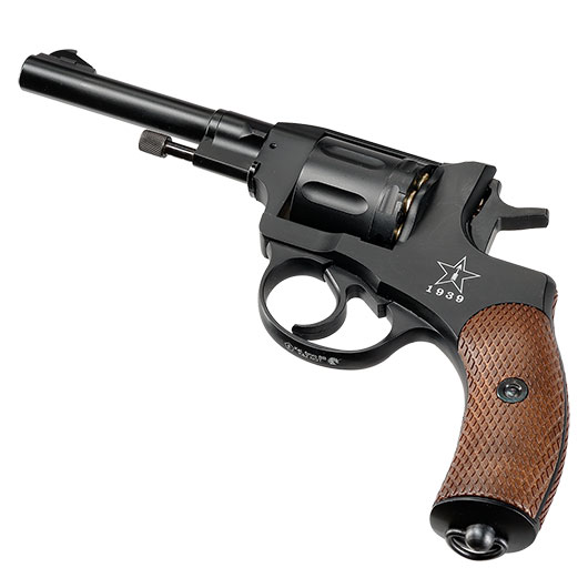 Gletcher NGT-F Revolver Vollmetall CO2 6mm BB schwarz Bild 4