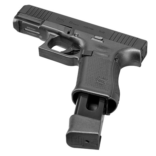 Glock 19 Gen. 5 MOS Airsoft mit Metallschlitten CO2 BlowBack 6mm BB schwarz Bild 5