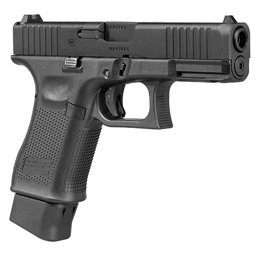 Glock 19 Gen. 5 MOS Airsoft mit Metallschlitten CO2 BlowBack 6mm BB schwarz Bild 7