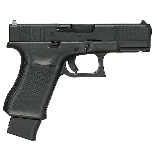 Glock 19 Gen. 5 MOS Airsoft mit Metallschlitten CO2 BlowBack 6mm BB schwarz Bild 5