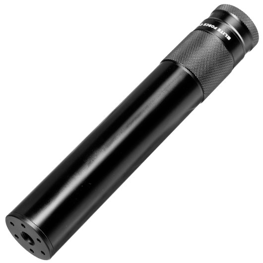 Elite Force C4 Aluminium Mock Suppressor 200 x 36mm 14mm- schwarz