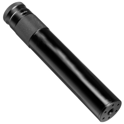 Elite Force C4 Aluminium Mock Suppressor 200 x 36mm 14mm- schwarz Bild 1