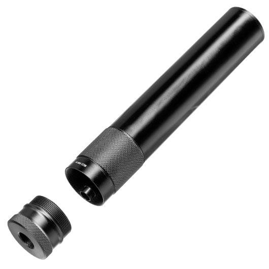 Elite Force C4 Aluminium Mock Suppressor 200 x 36mm 14mm- schwarz Bild 6