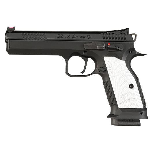 KJ Works CZ TS 2 Silver Vollmetall CO2 BlowBack 6mm BB schwarz Bild 1