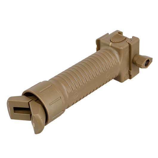 Nuprol Tactical Bipod Frontgriff mit integriertem Zweibein f. 20 - 22mm Schienen tan Bild 11