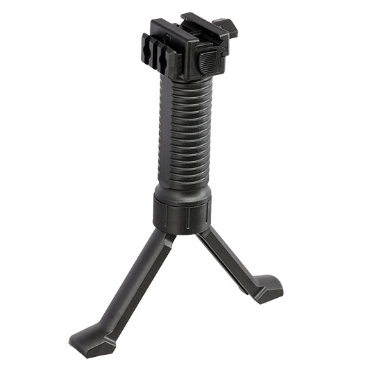 Nuprol Tactical Bipod Frontgriff mit integriertem Zweibein f. 20 - 22mm Schienen schwarz Bild 3