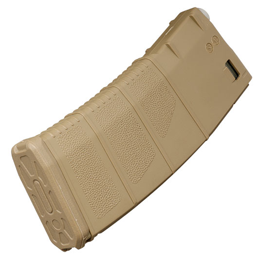 Nuprol M4 / M16 Q-Mag Polymer-Magazin Flash-Mag Hi-Cap 320 Schuss tan Bild 1