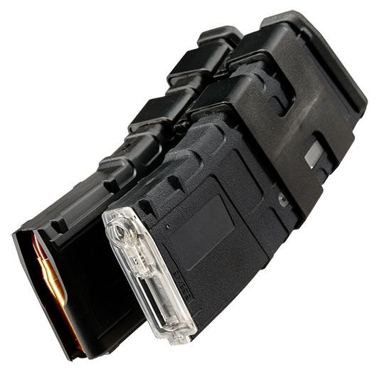 Nuprol M4 / M16 N-Mag Dual-Magazin mit Sound-Control 800 Schuss schwarz - elektrisch