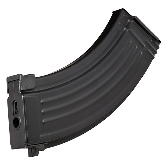 Nuprol AK47 Stahlblech-Magazin Mid-Cap 150 Schuss schwarz
