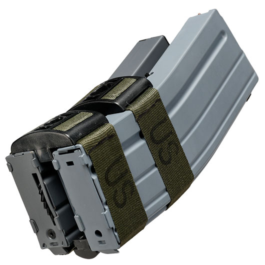 Nuprol M4 / M16 Dual-Magazin mit Sound-Control 800 Schuss grau - elektrisch Bild 1