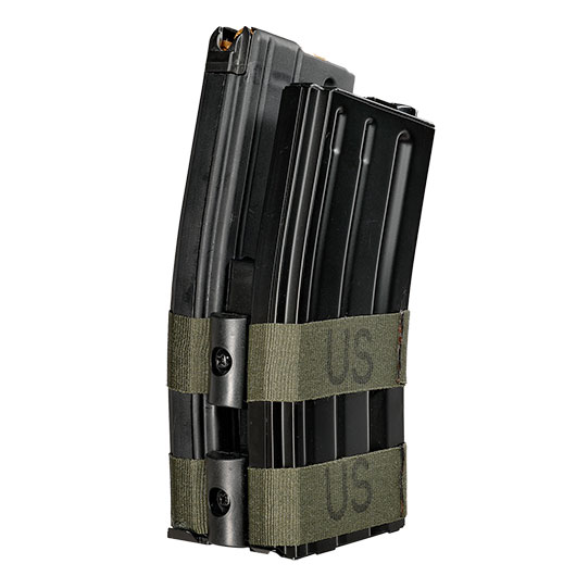 Nuprol M4 / M16 Dual-Magazin mit Sound-Control 800 Schuss schwarz - elektrisch Bild 3