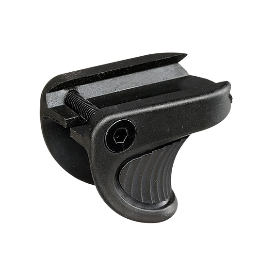 Nuprol Mini Finger Grip / Finger Stop aus Verbundkunststoff fr 20 - 22 mm Schienen schwarz Bild 1