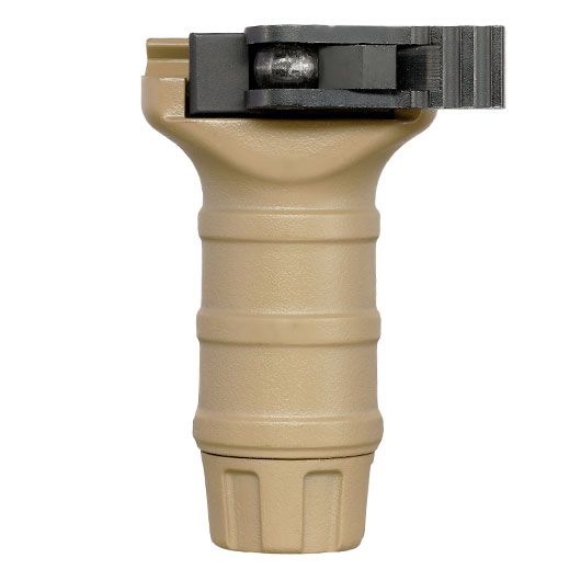 Nuprol QD Stub Ridge Vertical Frontgriff Short-Type f. 20 - 22 mm Schienen tan Bild 2