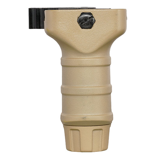 Nuprol QD Stub Ridge Vertical Frontgriff Short-Type f. 20 - 22 mm Schienen tan Bild 3