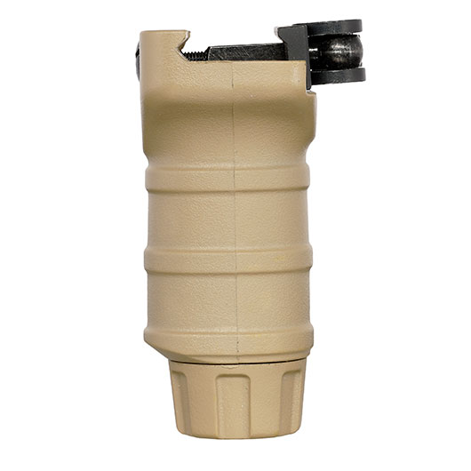 Nuprol QD Stub Ridge Vertical Frontgriff Short-Type f. 20 - 22 mm Schienen tan Bild 4