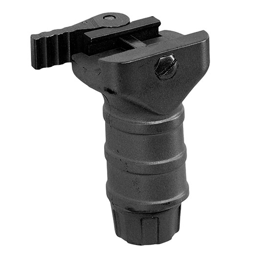 Nuprol QD Stub Ridge Vertical Frontgriff Short-Type f. 20 - 22 mm Schienen schwarz Bild 1
