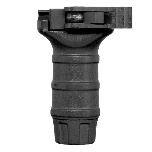 Nuprol QD Stub Ridge Vertical Frontgriff Short-Type f. 20 - 22 mm Schienen schwarz Bild 2