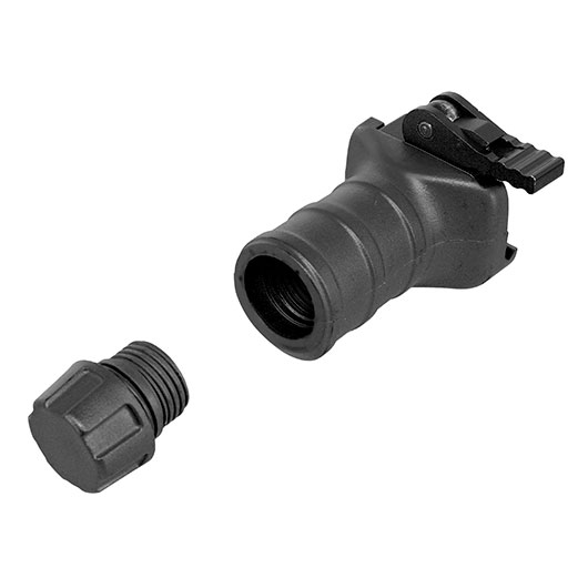Nuprol QD Stub Ridge Vertical Frontgriff Short-Type f. 20 - 22 mm Schienen schwarz Bild 8