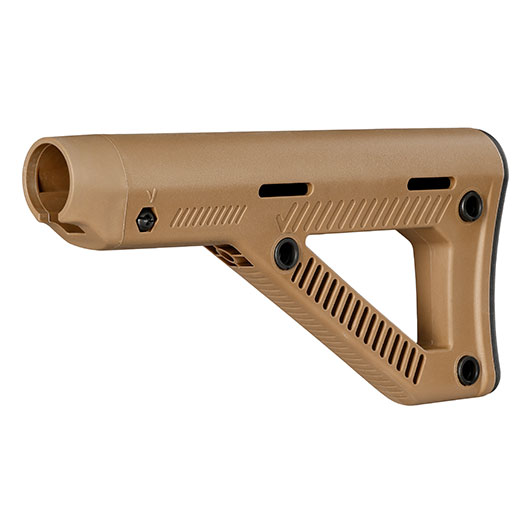 Vorsk VMP-2 Style Fixed DMR Stock / fester Schaft f. M4 GBB Stock Tube tan