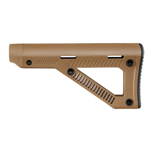 Vorsk VMP-2 Style Fixed DMR Stock / fester Schaft f. M4 GBB Stock Tube tan Bild 1