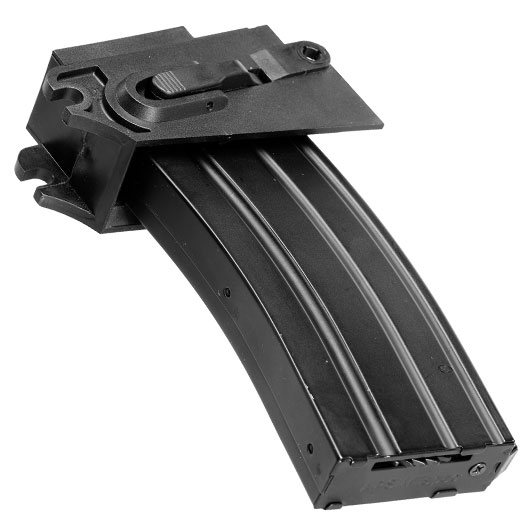 Nuprol M4 Magazin Adapter / Conversion Kit f. G36 AEG / S-AEG Gewehre schwarz Bild 6