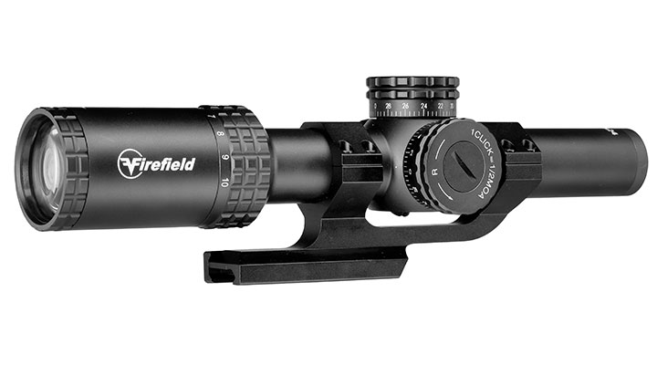 Firefield RapidStrike 1-10x24 Circle-Dot Zielfernrohr beleuchtet inkl. 20-22mm Cantilever Mount schwarz Bild 1