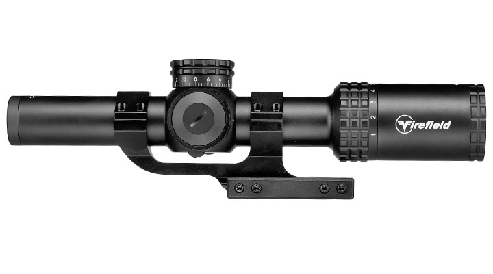 Firefield RapidStrike 1-10x24 Circle-Dot Zielfernrohr beleuchtet inkl. 20-22mm Cantilever Mount schwarz Bild 4