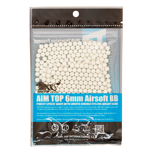 AIM Top High Precision Nigh Glow Tracer BIO 0.20g 500er Beutel weiss Bild 1