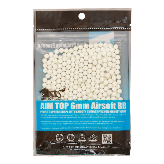 AIM Top High Precision Nigh Glow Tracer BIO 0.25g 500er Beutel weiss Bild 1