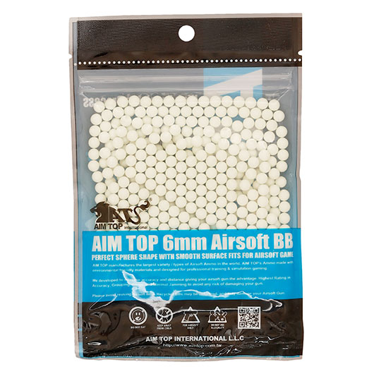 AIM Top High Precision Nigh Glow Tracer BIO 0.30g 500er Beutel weiss Bild 1