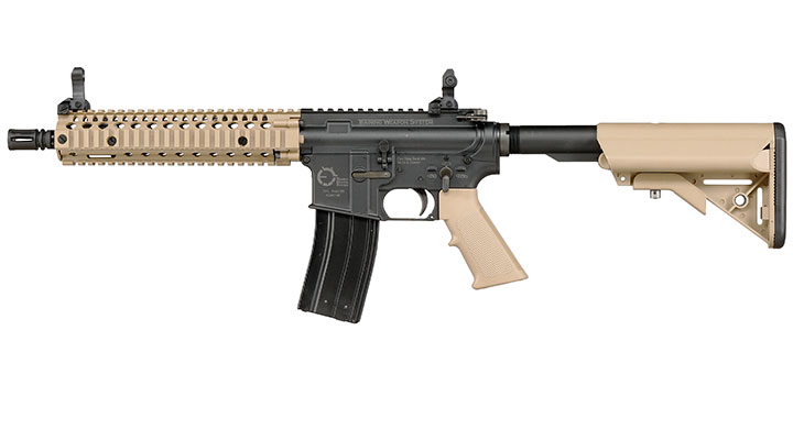 King Arms TWS MK18 MOD1 Lite Polymergehuse Gas-Blow-Back 6mm BB Dualtone Bild 1