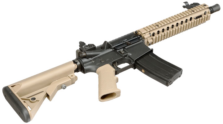 King Arms TWS MK18 MOD1 Lite Polymergehuse Gas-Blow-Back 6mm BB Dualtone Bild 4