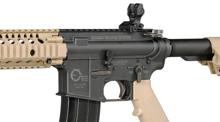 King Arms TWS MK18 MOD1 Lite Polymergehuse Gas-Blow-Back 6mm BB Dualtone Bild 7