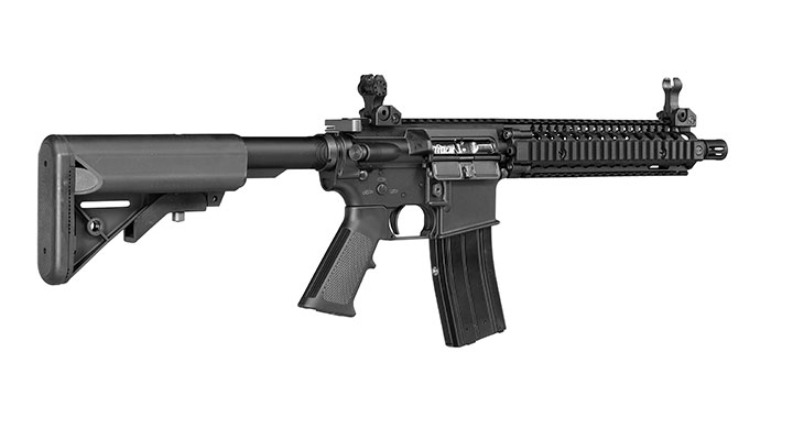 King Arms TWS MK18 MOD1 Lite Polymergehuse Gas-Blow-Back 6mm BB schwarz Bild 3
