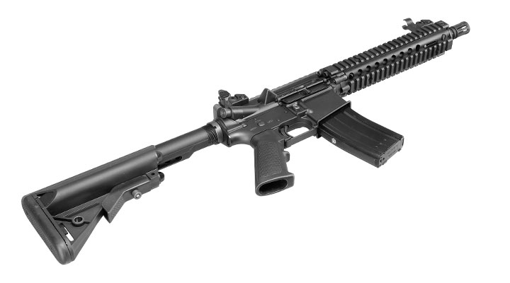 King Arms TWS MK18 MOD1 Lite Polymergehuse Gas-Blow-Back 6mm BB schwarz Bild 5