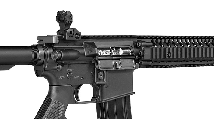 King Arms TWS MK18 MOD1 Lite Polymergehuse Gas-Blow-Back 6mm BB schwarz Bild 8