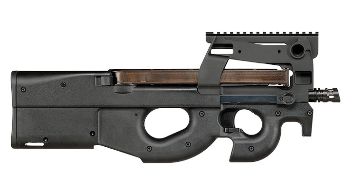 Krytac FN Herstal P90 Polymergehuse S-AEG 6mm BB schwarz Bild 2