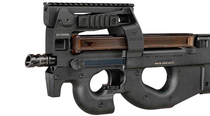 Krytac FN Herstal P90 Polymergehuse S-AEG 6mm BB schwarz Bild 5