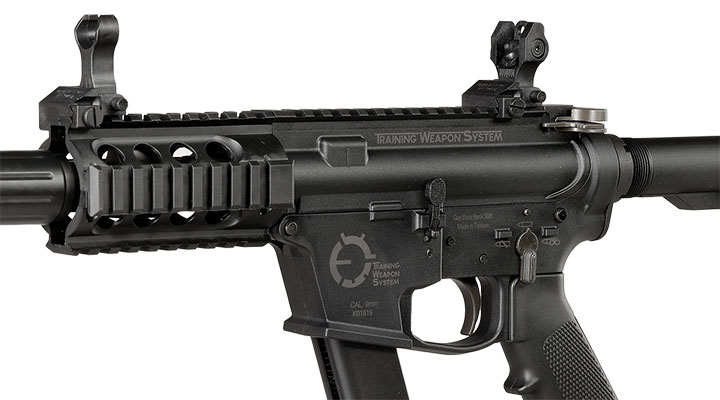 King Arms TWS 9mm SBR Lite Polymergehuse Gas-Blow-Back 6mm BB schwarz Bild 8