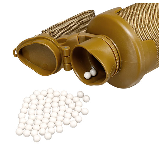 Strike Systems Nylon BB Soft Shell Storage Bag Kugelbeutel fr 3000 6mm BBs tan Bild 5