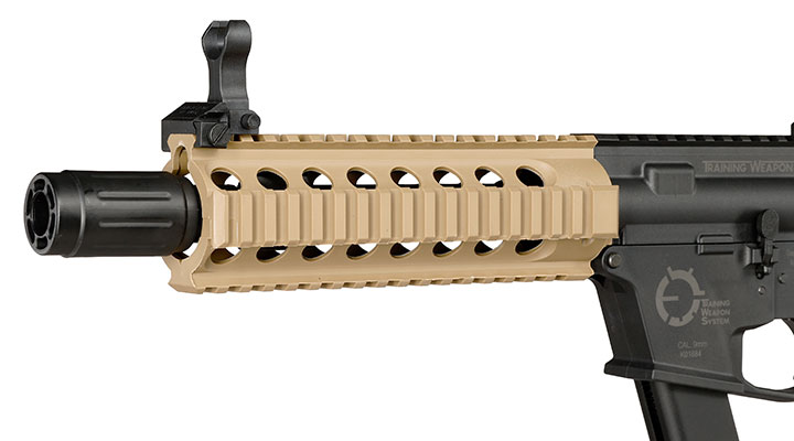 King Arms TWS 9mm Carbine Lite Polymergehuse Gas-Blow-Back 6mm BB Dualtone Bild 7