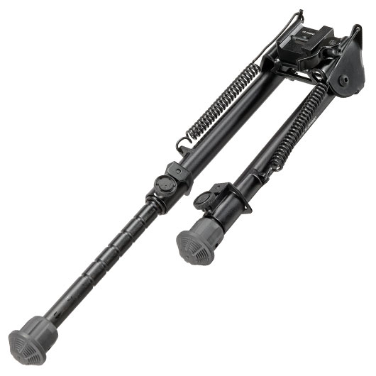 UTG Tactical Operation Metall QD Zweibein - Gummife 195 - 315 mm schwarz Bild 5