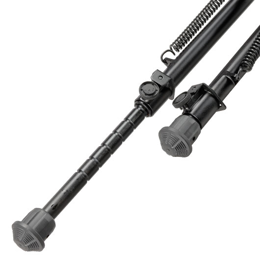 UTG Tactical Operation Metall QD Zweibein - Gummife 195 - 315 mm schwarz Bild 6