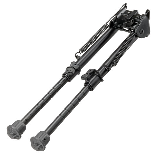 UTG Tactical Operation Metall QD Zweibein - Gummife 195 - 315 mm schwarz Bild 7