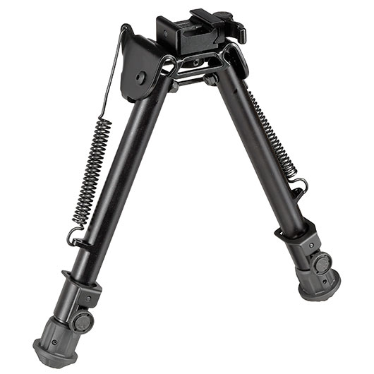 UTG Tactical Operation Metall QD Zweibein - Gummife 195 - 315 mm schwarz Bild 9