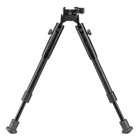 UTG Shooters Bipod Metall QD Zweibein - Gummife 205 - 250 mm schwarz Bild 3