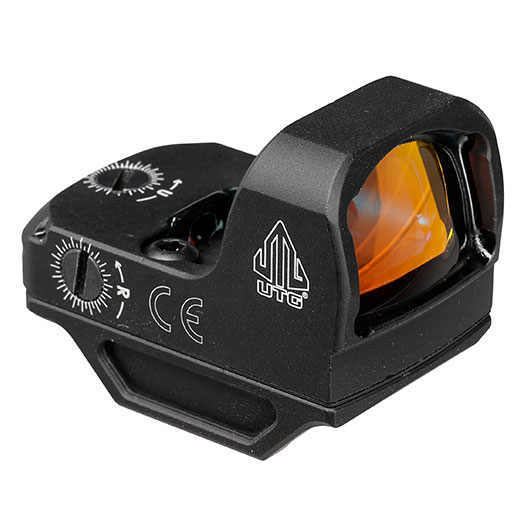 UTG OP3 Reflex Micro Dot Red 4 MOA Single-Dot LPZ RMR-Footprint inkl. Adaptive Base schwarz Bild 1
